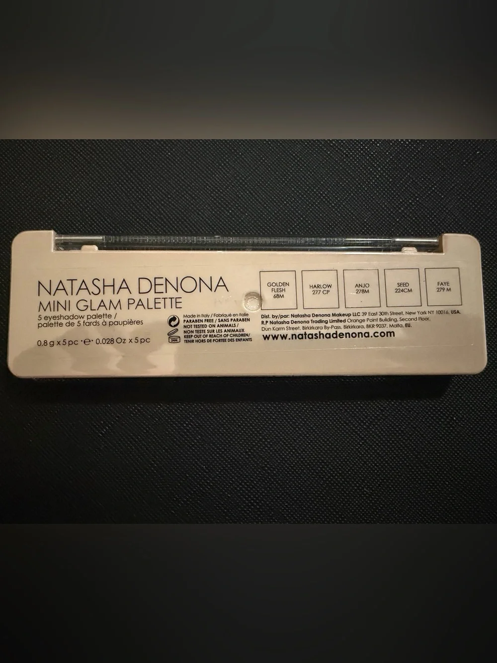 Brand New Natasha Denona Mini Glam Eyeshadow Palette
